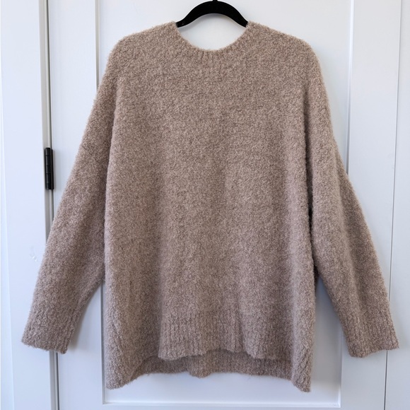 Jenni Kayne Soft Knit Sweater in Taupe - Picture 6 of 7